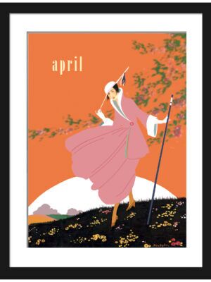 Vintage Vogue Fashion Print | Iconic 1916 Artwork